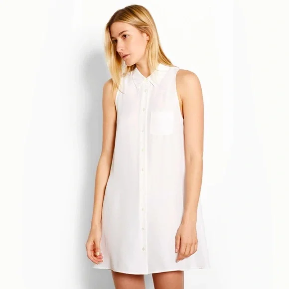 a line button up dress Organza and Viscose Satin Long Dress with Button-Up Detail – John Paul  Ataker